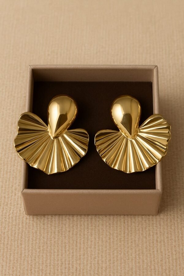 Butterfly wings style Stainless Steel Earrings