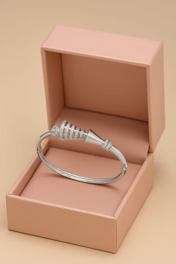 Silver Conical Handcuff