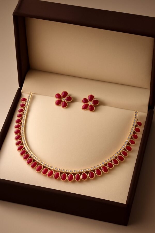 Royal Sapphire Wax Stone Petal Set