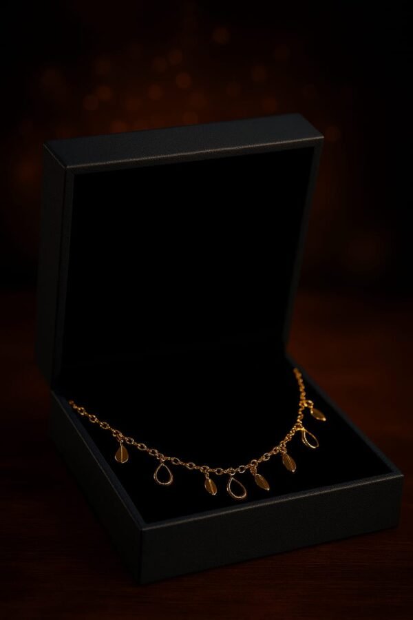 Ocean Drift Turquoise Charm Anklet