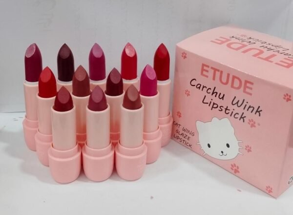 Etude Carchu Wink Kitty Lipsticks